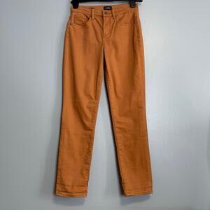 NYDJ Rust Brown Margot Girlfriend Jeans 2T Tall